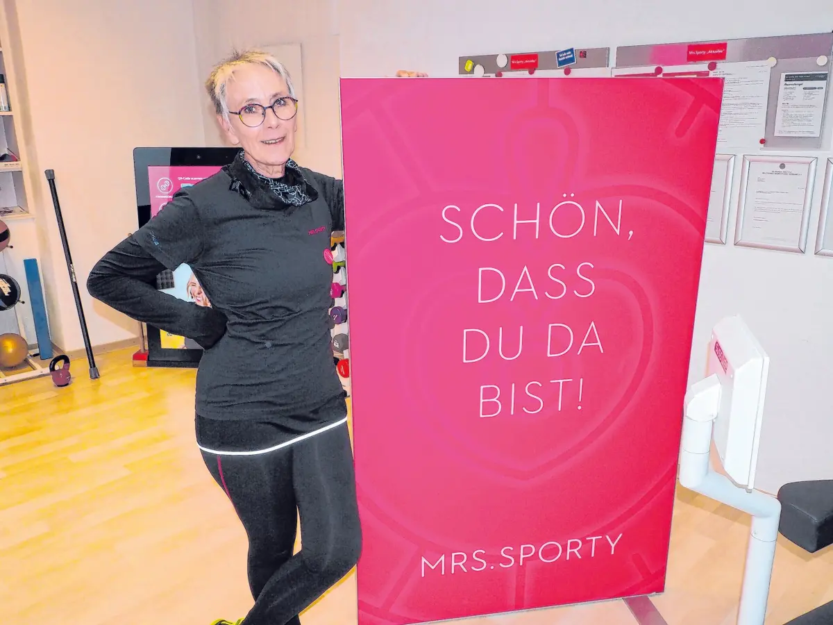 Silvia Bakos lädt am Samstag ins „Mrs. Sporty“ in Hechingen ein.⇥Foto: Christian Steinhilber