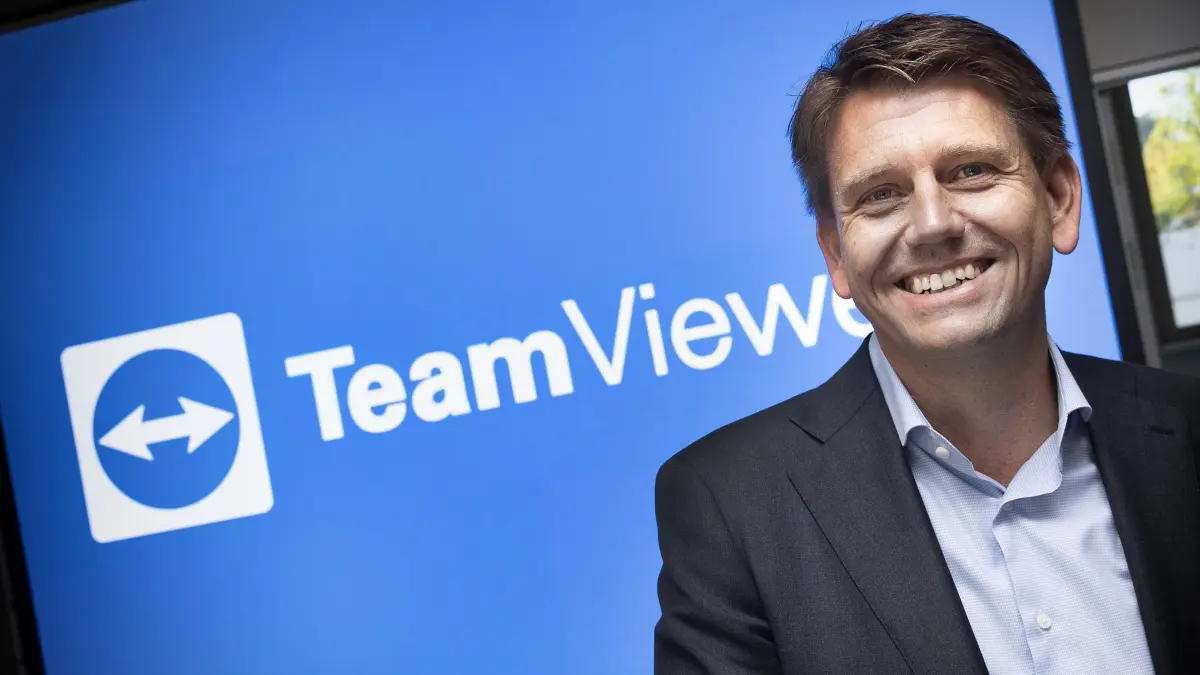 Göppingen: Einweihung Teamviewer neues Hauptquartier, Oliver Steil (CEO).