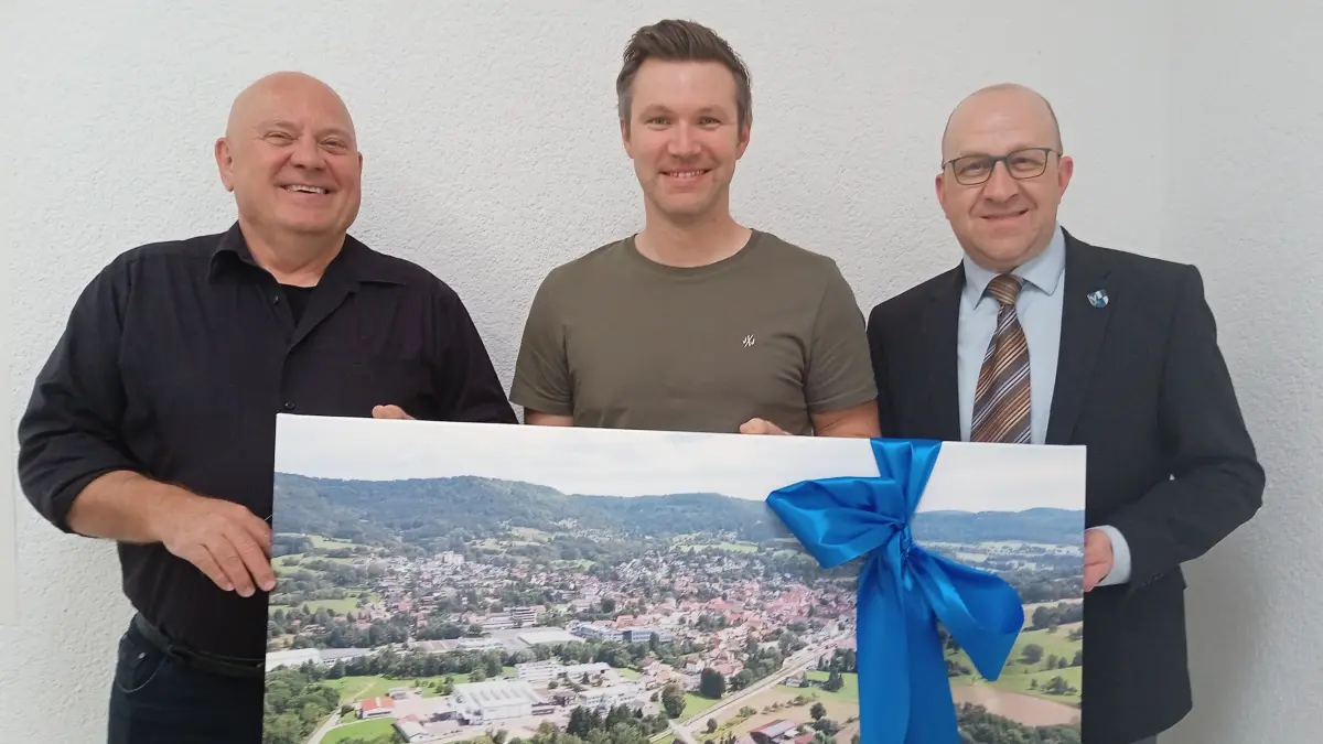Gemeinderat Jungingen Wechsel Fechner, Merkle, BM Simmendinger