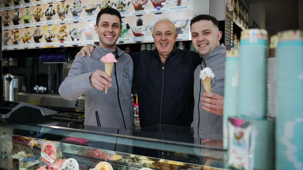 Neues Eiscafe in Metzingen