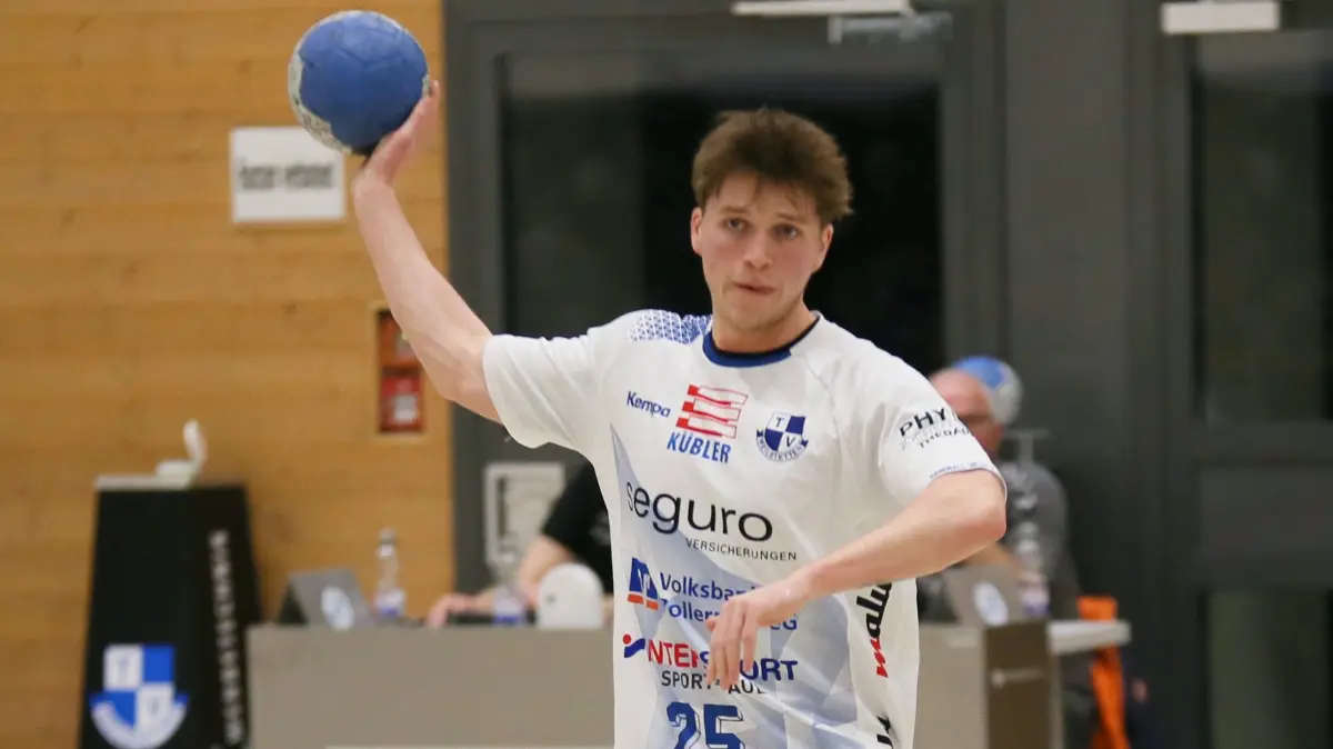 Raphael Forster spielt für den TV Weilstetten in der Handball-Oberliga.
