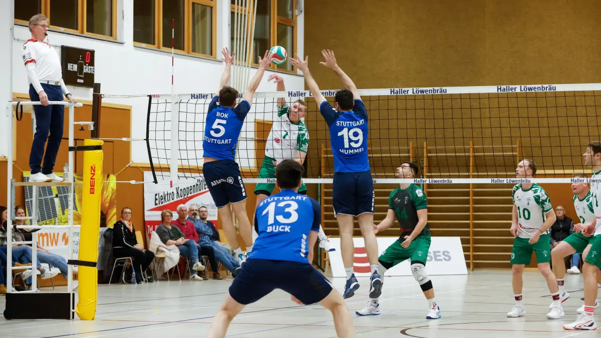 Volleyball Regionalliga Saison 2025/26 SSV Geißelhardt - TSV GA Stuttgart 3:2