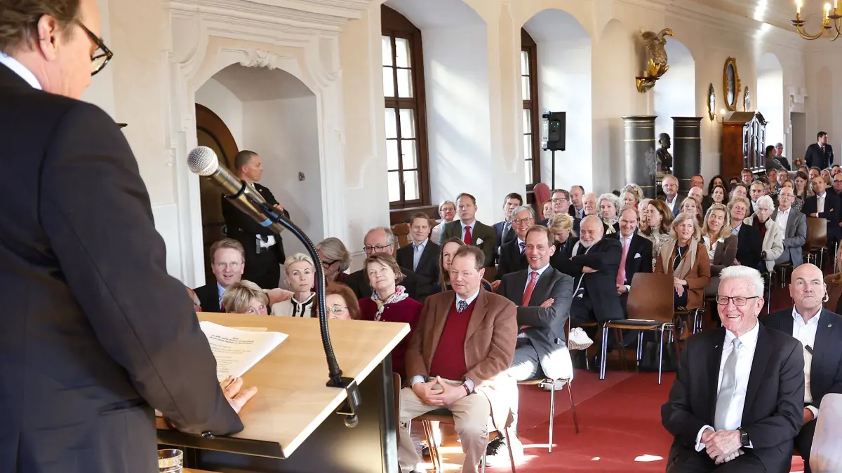 800 Jahre Schloss Langenburg: Ministerpräsident Winfried Kretschmann besucht Langenburg