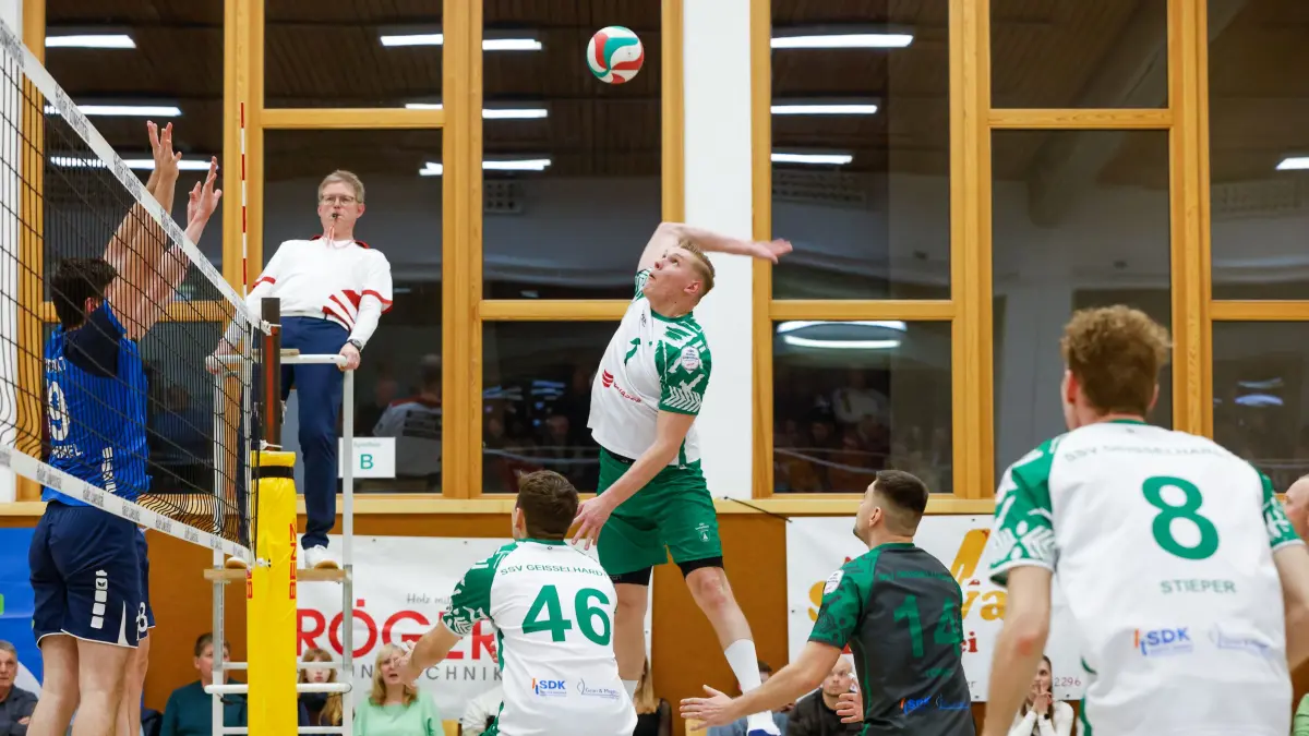 Volleyball Regionalliga Saison 2025/26 SSV Geißelhardt - TSV GA Stuttgart 3:2