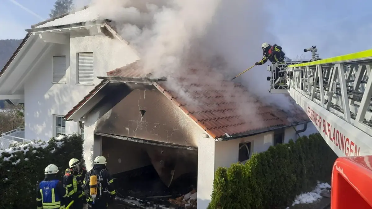 Brand Burladingen Hohe Wacht