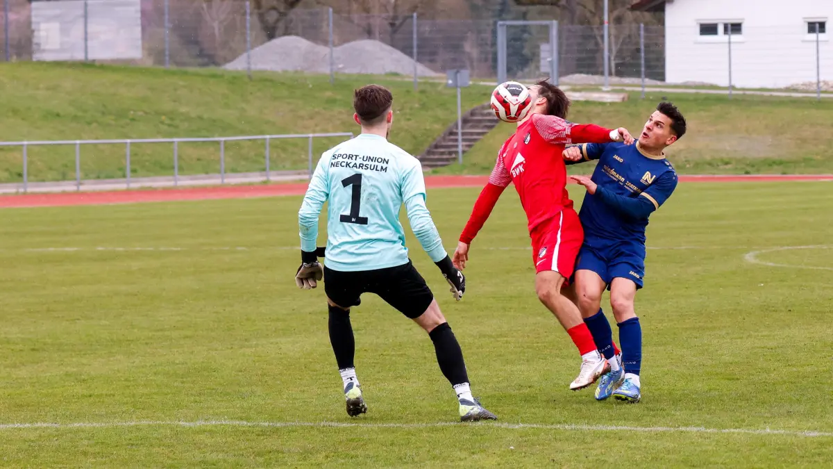 Fußball Landesliga Saison 2025/26 TSV Ilshofen - Sport-Union Neckarsulm 1:0