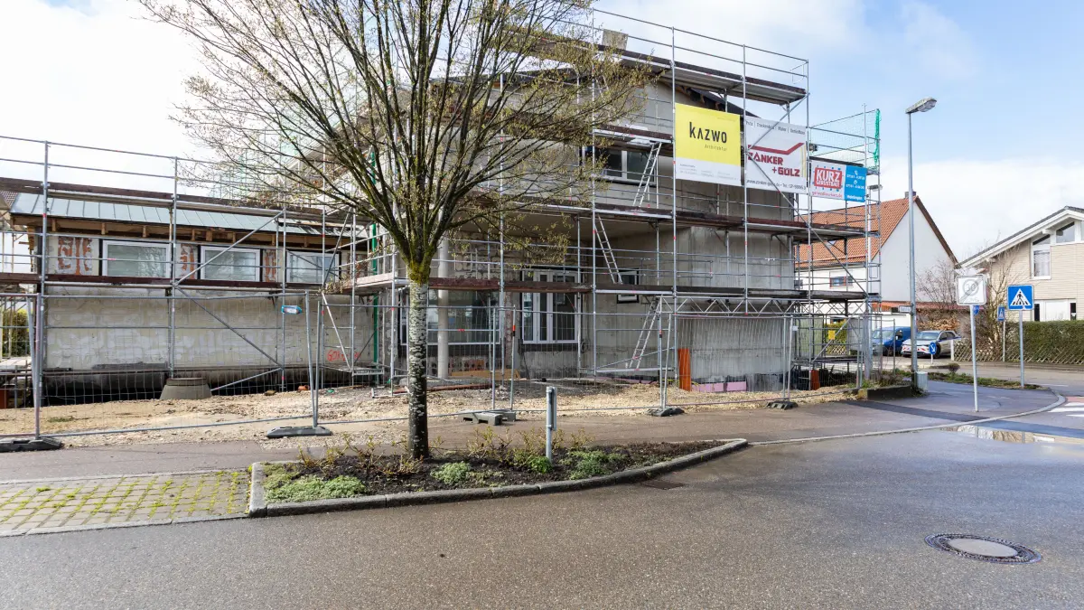 Eislingen Scheerstraße Baustelle JMS Jugendmusikschule