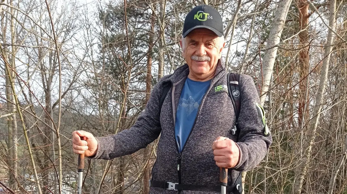 Gerd Hölle verwirklicht sich seinen Traum und wandert zu Fuß von Leidringen nach Rom.