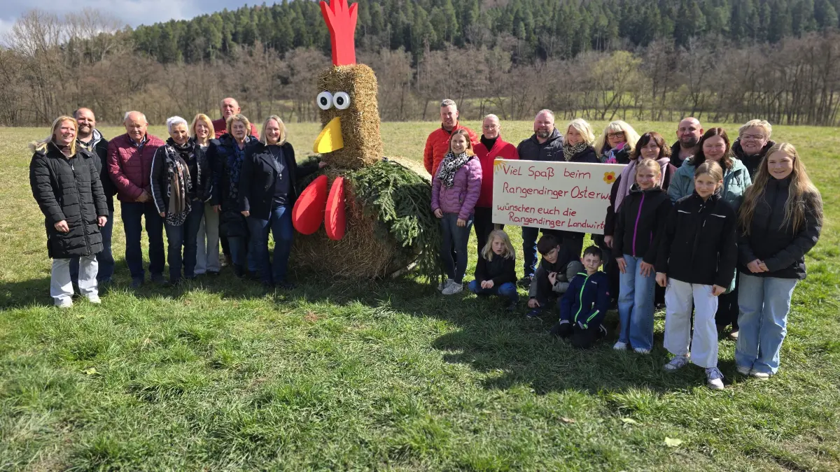 Viele Menschen haben mitgewirkt, um den Osterweg in Rangendingen zu einem Erlebnis für alle Generationen zu machen.