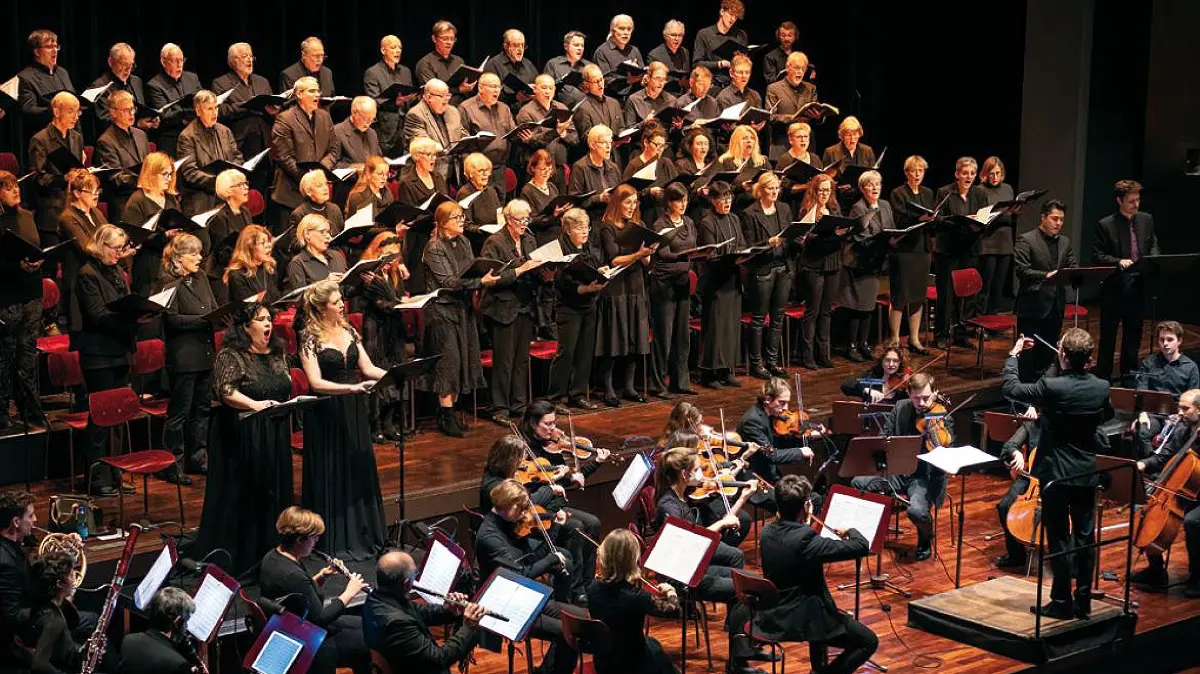 „Ein Deutsches Requiem“ von Johannes Brahms mit 150 Mitwirkenden steht am Samstag, 25. April, auf dem Spielplan der Schlosskonzerte 2026.