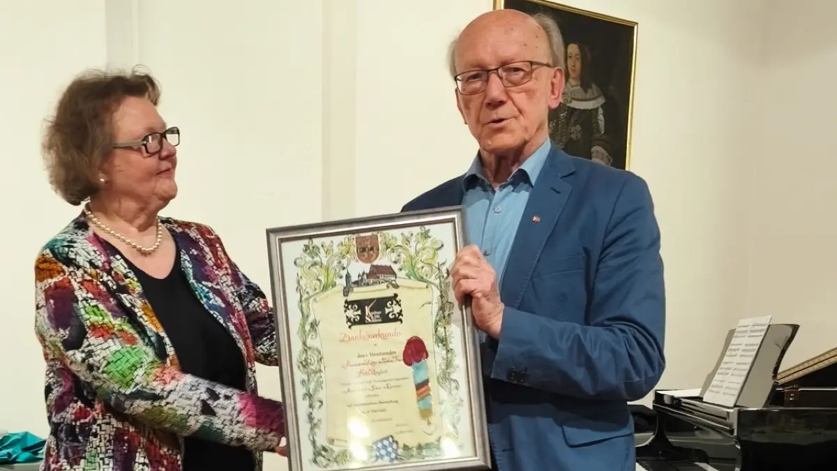 Fritz Unglert hat den Vereinsvorsitz an Gabriele Rüger abgegeben.