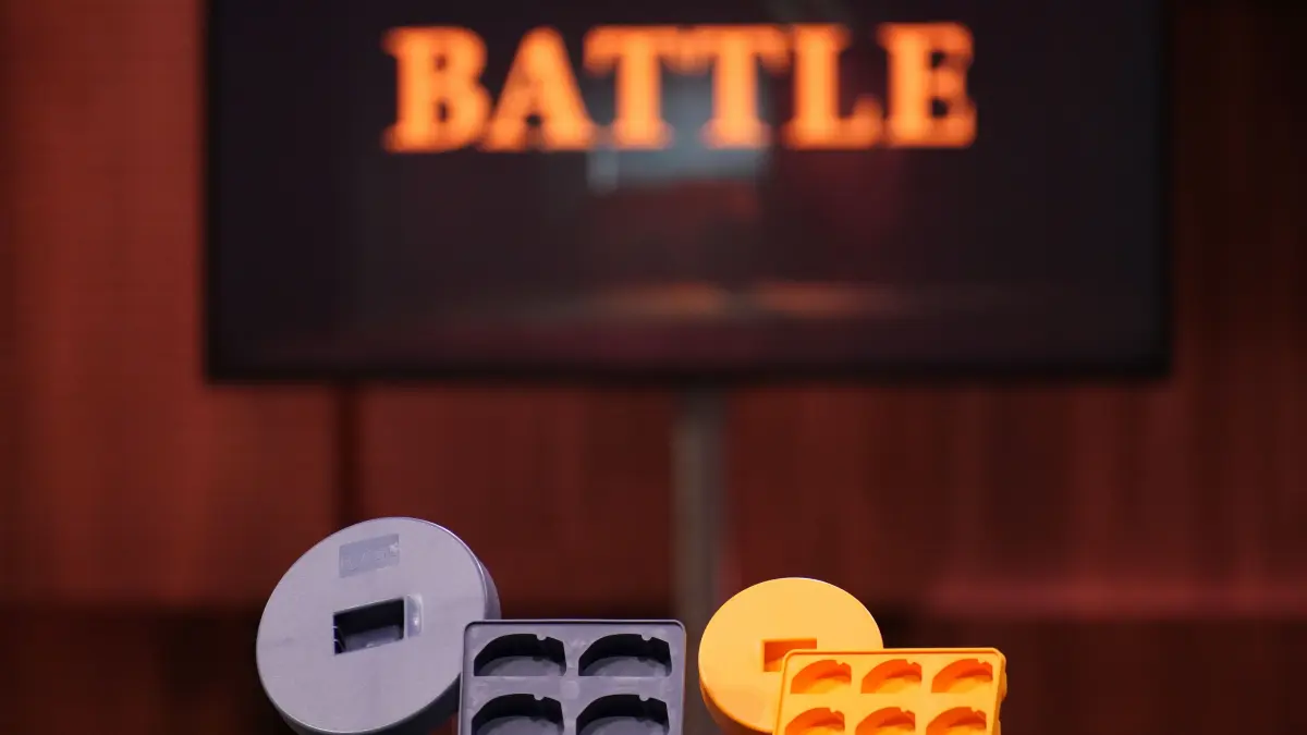 BOGGL muss erst den Battle-Pitch gewinnen, um mehr Zeit mit den Löwinnen und Löwen zu erhalten.