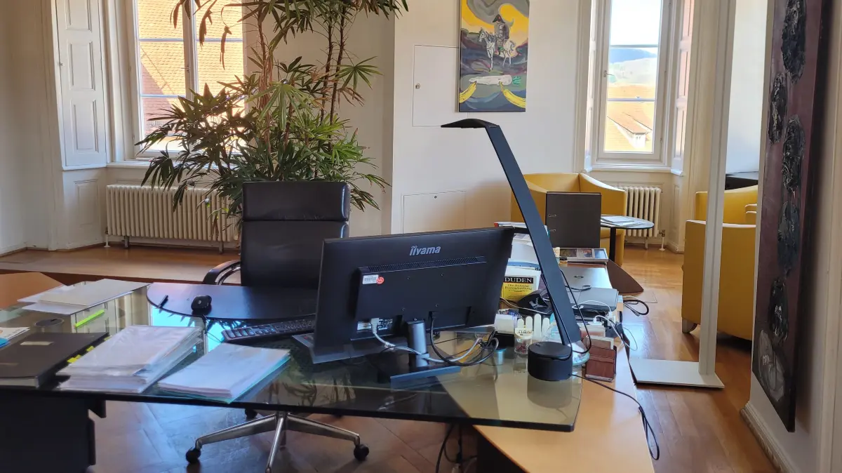 Rathaus Donzdorf, Büro des Bürgermeisters,
