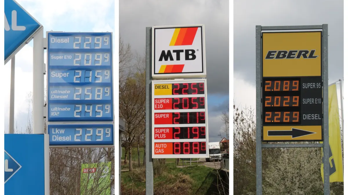 Eine Stichprobe an fünf Tankstellen in Crailsheim zeigt: Trotz der neuen Bundesregelung zur Begrenzung von Kraftstoffpreiserhöhungen sind die Spritpreise bislang nicht spürbar gesunken.