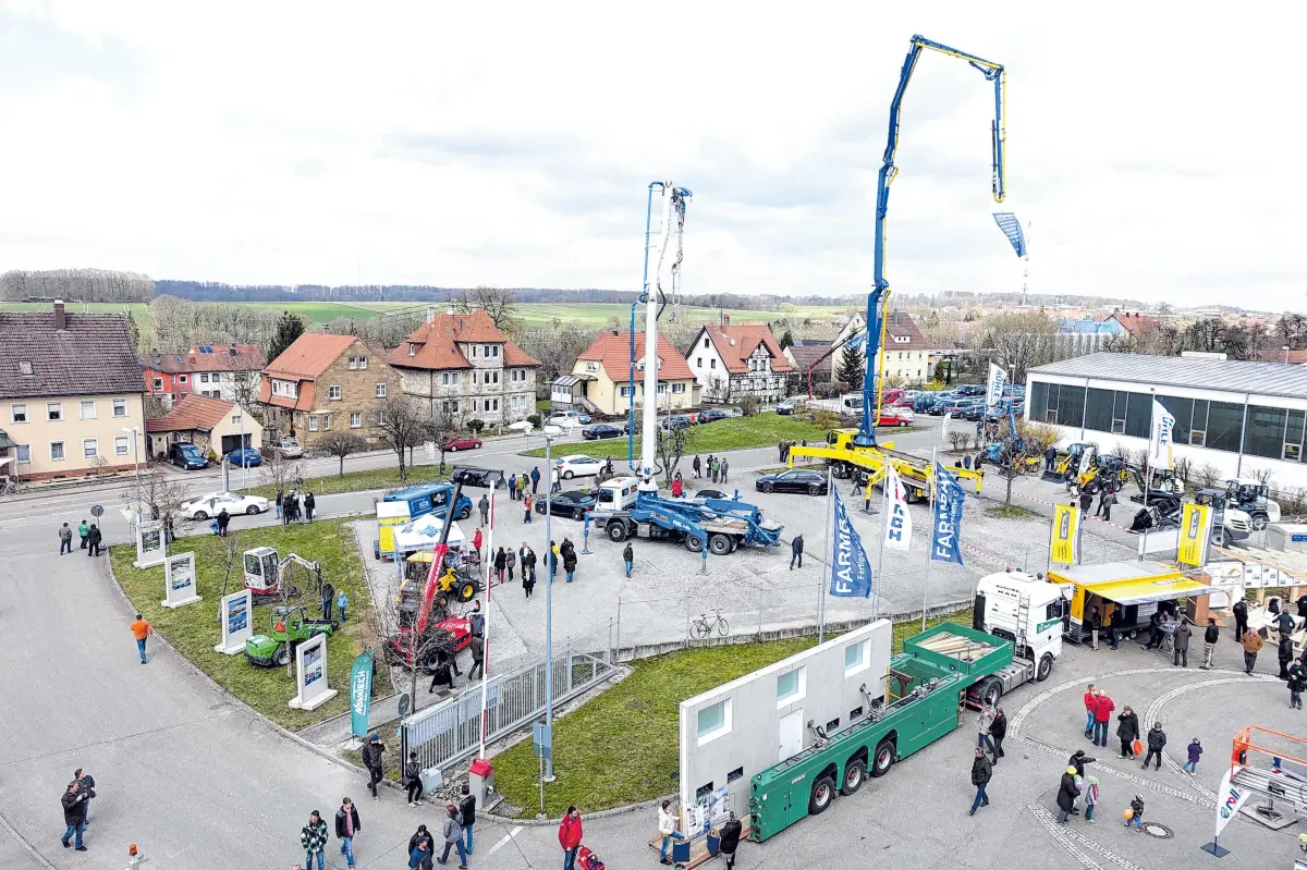 28 Aussteller präsentieren sich ab 11 Uhr im InnoPark am See und noch einmal acht Aussteller an ihren eigenen Standorten in der Stadt und in der Umgebung.⇥Foto: Farmbau