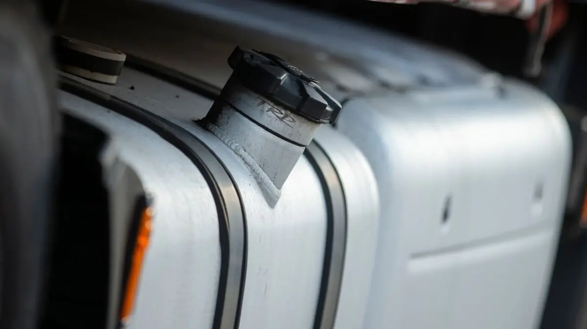 Lastwagen: ARCHIV - 21.03.2022, Nordrhein-Westfalen, Siegburg: Der Dieseltank eines Lastkraftwagens. (zu dpa: «Treibstoffdiebstähle - Fälle ja, besondere Häufung nein») Foto: Thomas Banneyer/dpa +++ dpa-Bildfunk +++