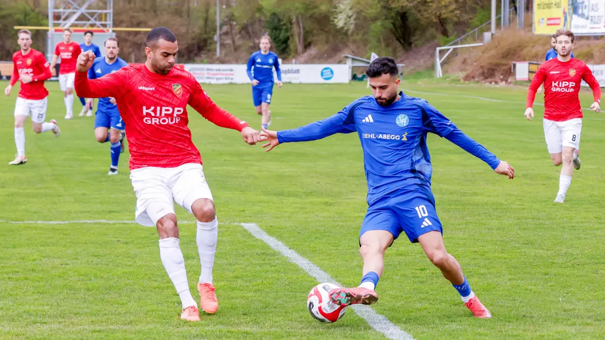 Fußball Verbandsliga Sportfreunde Schwäbisch Hall - FC Holzhausen, 1:1, Optima-Sportpark
