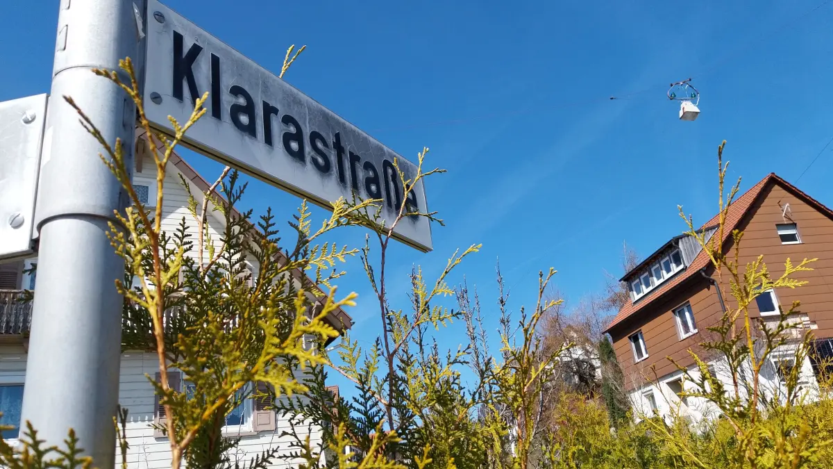 Die Klarastraße wird voraussichtlich 2027 saniert.