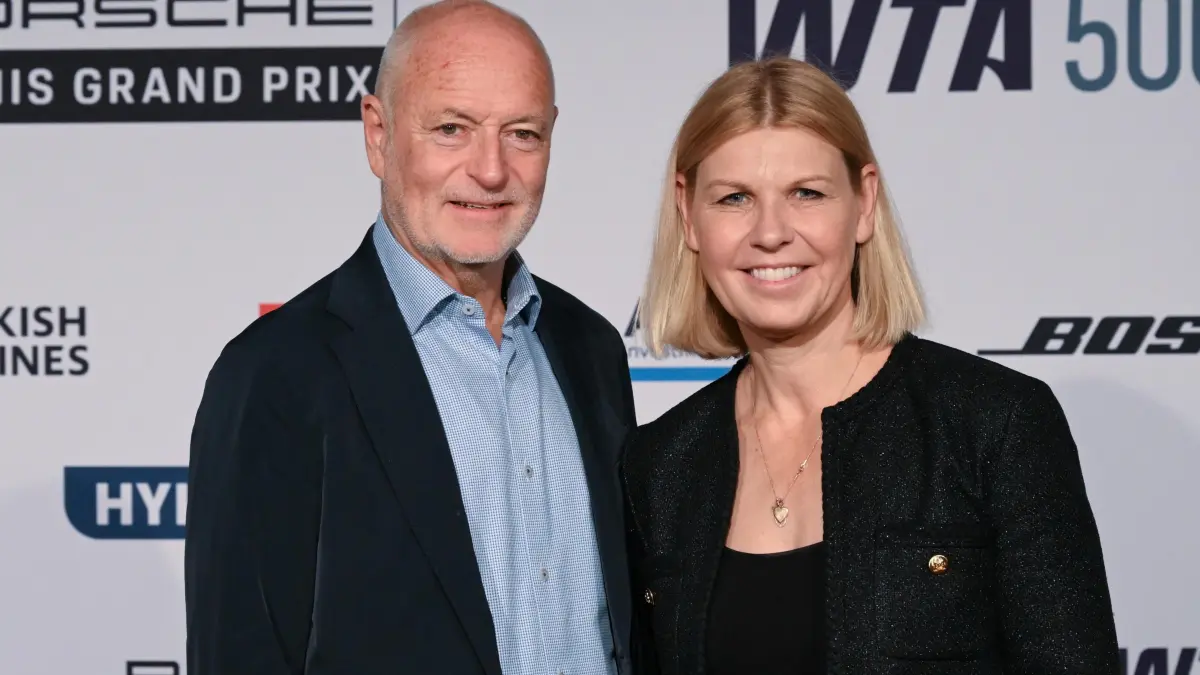 Tennis Porsche Grand Prix Open: Turnierdirektor Markus Günthardt und die Sportliche Leiterin Anke Huber.