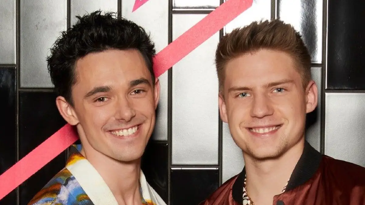Marc Weinmann (l.) und Lennart Borchert