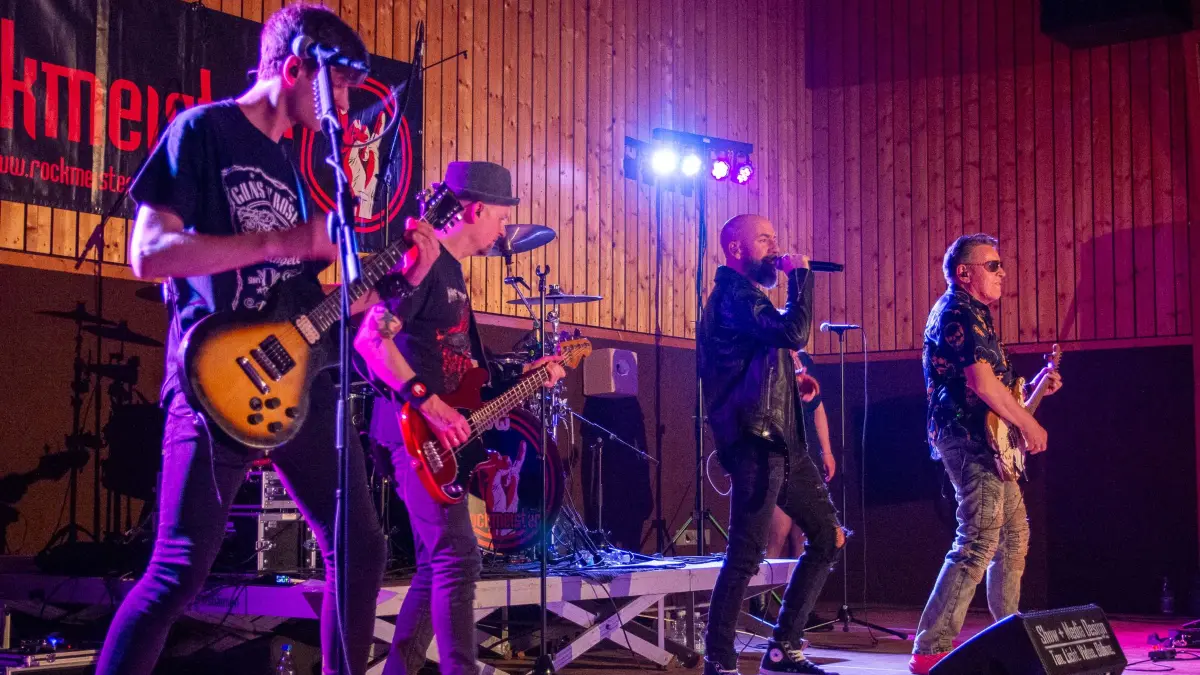 Die Band Rockmeister sorgte für einen unvergesslichen Ostersonntag.