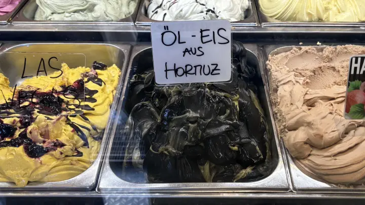 Jetzt gibt es Öl-Eis – als Antwort auf die hohen Benzinpreise