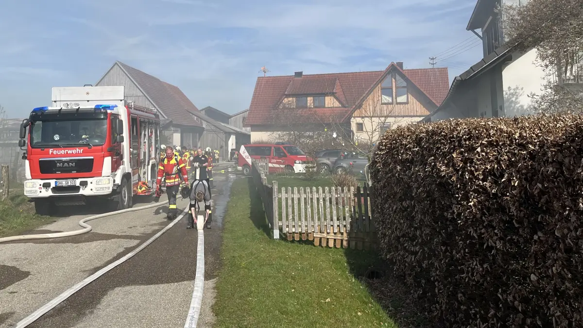 Brand Wurzelhof bei Bühlerzell