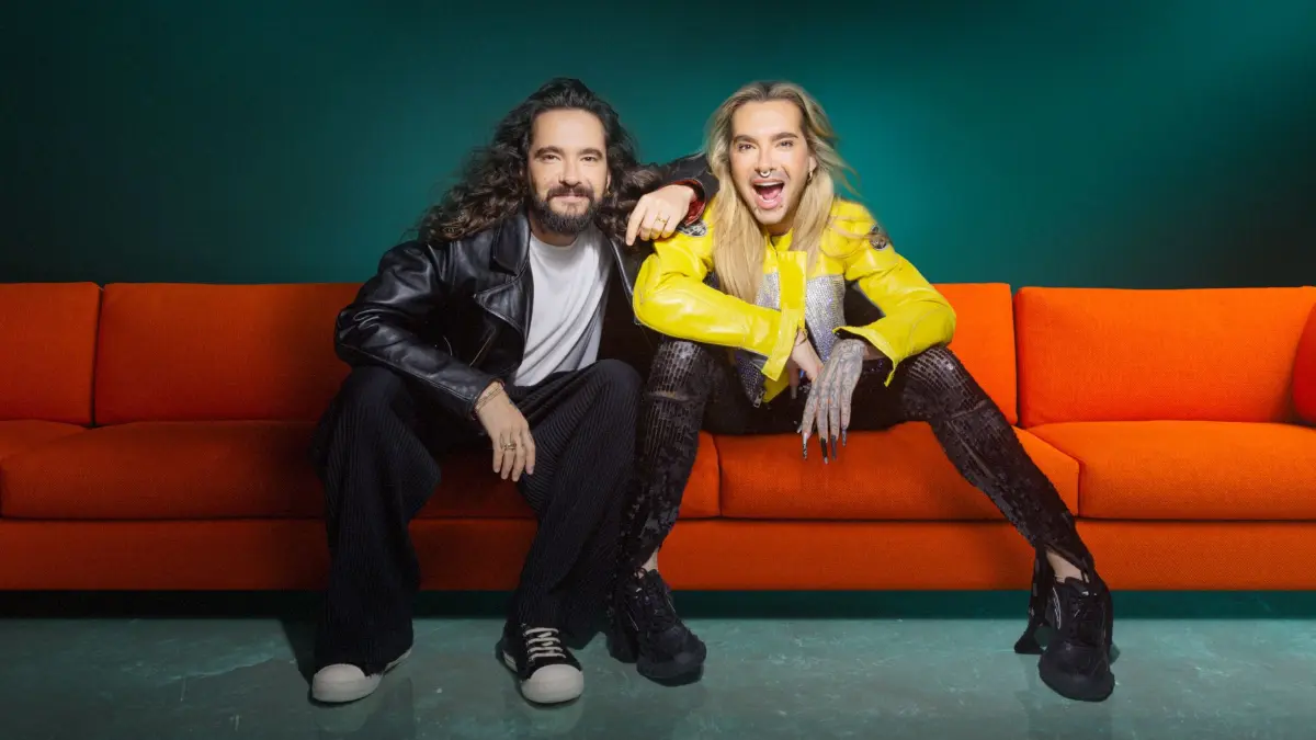 Tom und Bill Kaulitz moderieren am 5. Dezember 2026 „Wetten, dass..?“ im ZDF.