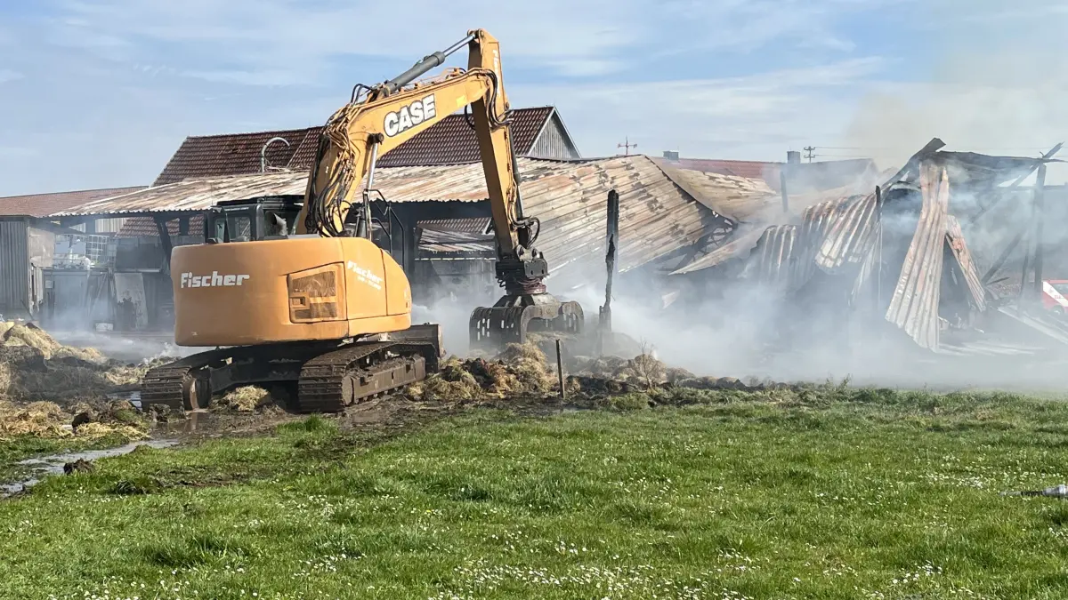 Brand Wurzelhof bei Bühlerzell