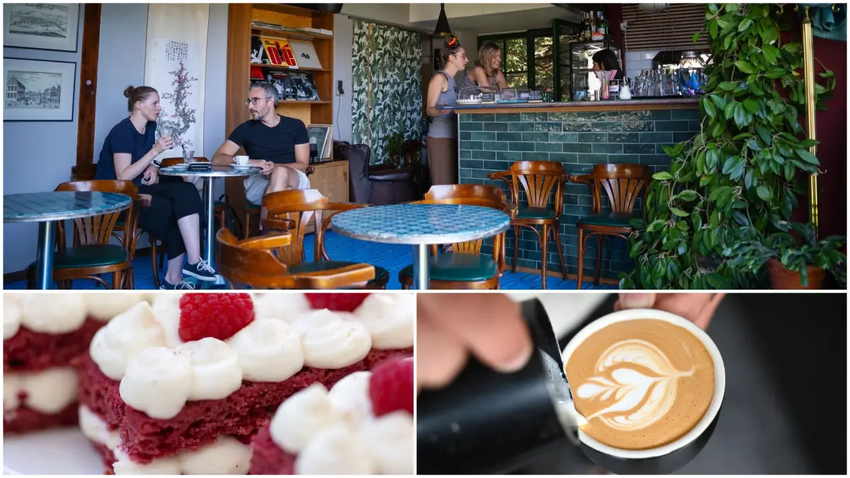 Auch abseits der Altstadt kann man in Tübingen gemütlich Kaffee trinken und leckeren Kuchen essen.
