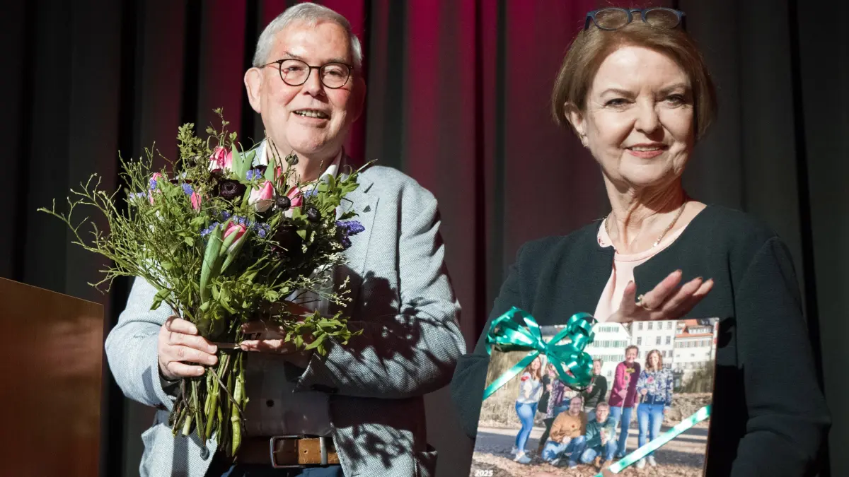 Gabriele Eberle wurde für ihr langjähriges Engagement bei Bürger- und Verkehrsverein geehrt.
Aufnahme Klaus Franke 10.04.2026