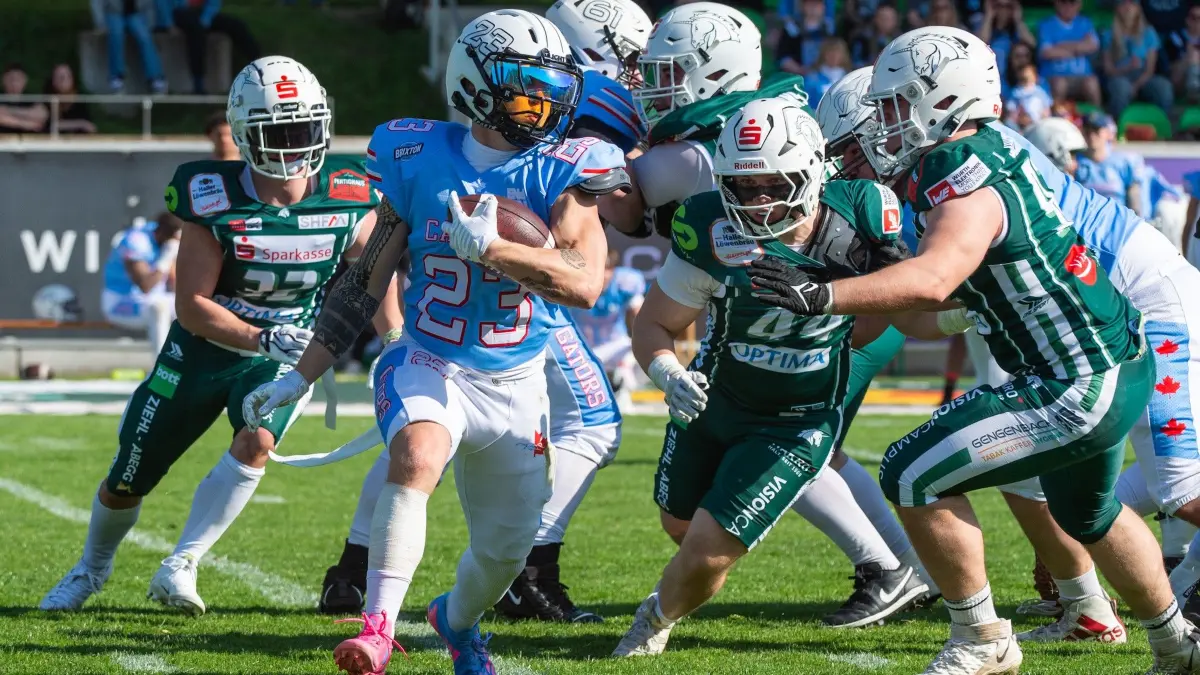 American Football Testspiel 2026 Schwäbisch Hall Unicorns - Calgary Gators 14:28