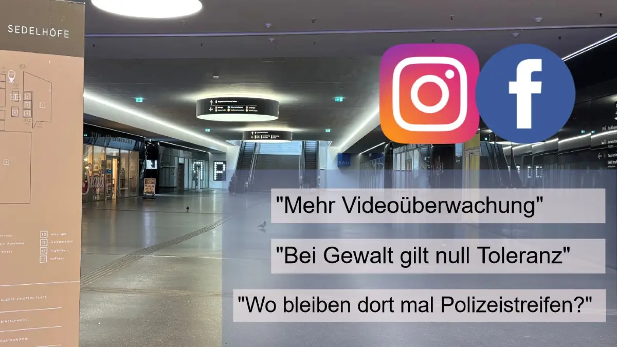 Im Internet wird über den erneuten Angriff bei den Sedelhöfen diskutiert. Viele fühlen sich nicht sicher, fordern mehr Polizeipräsenz und Videoüberwachung.