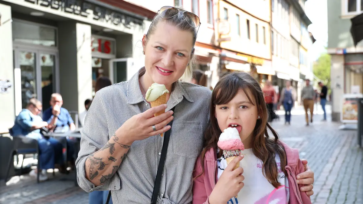 Das Eis der Eisdiele Simonetti lassen sich