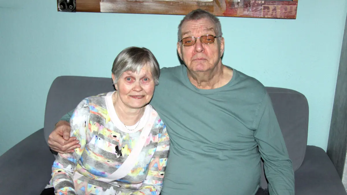 Das Jubelpaar Kurt-Friedrich Peter und Annemarie Kreitschmann feiert Goldene Hochzeit.