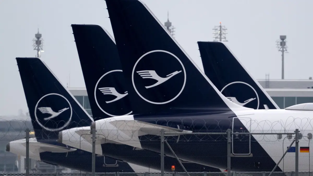 Streik bei der Lufthansa - München