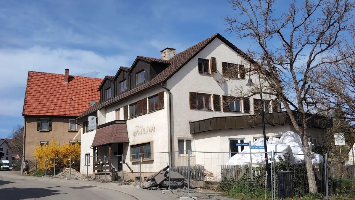 Die Tage des Hirschs sind ebenfalls gezählt.