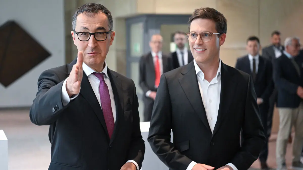 Sind sich – vorerst – einig: Cem Özdemir und Manuel Hagel.