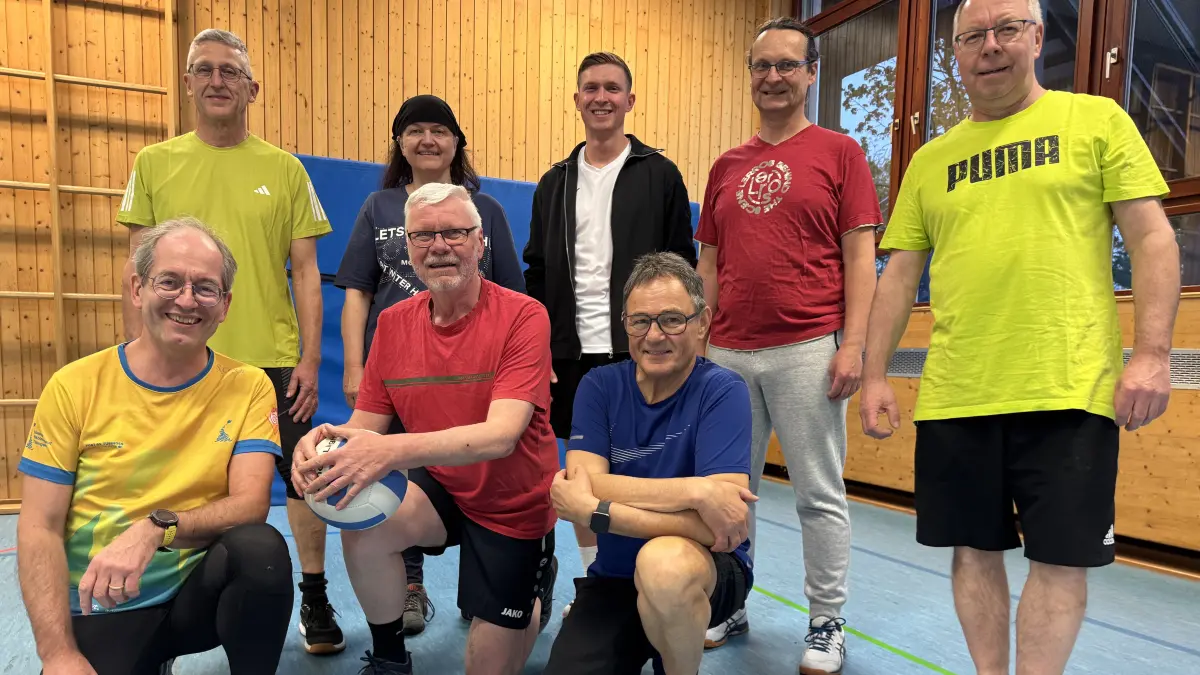 Die "Fitness für alle Gruppe" am Montagabend in Gomaringen