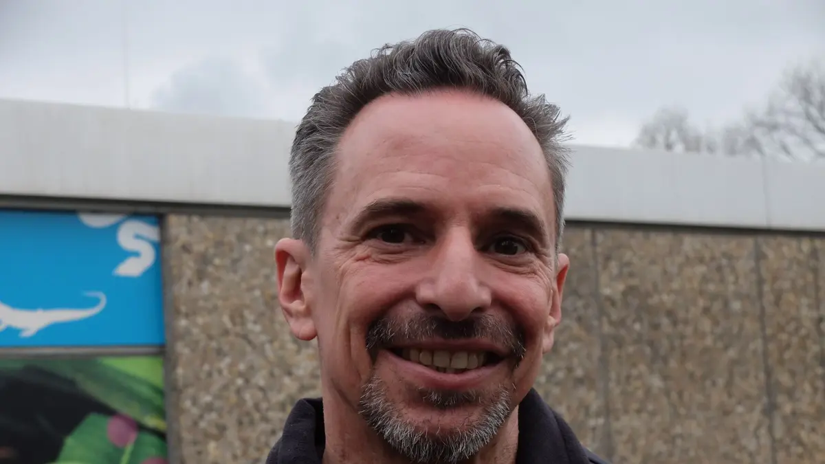 Der 53-jährige Matthias Götz ist gebürtiger Stuttgarter und freut sich über seine neuen Aufgaben in der Wilhelma, für ein ein „Glückstreffer“. Er will auf Bestehendem aufbauen.