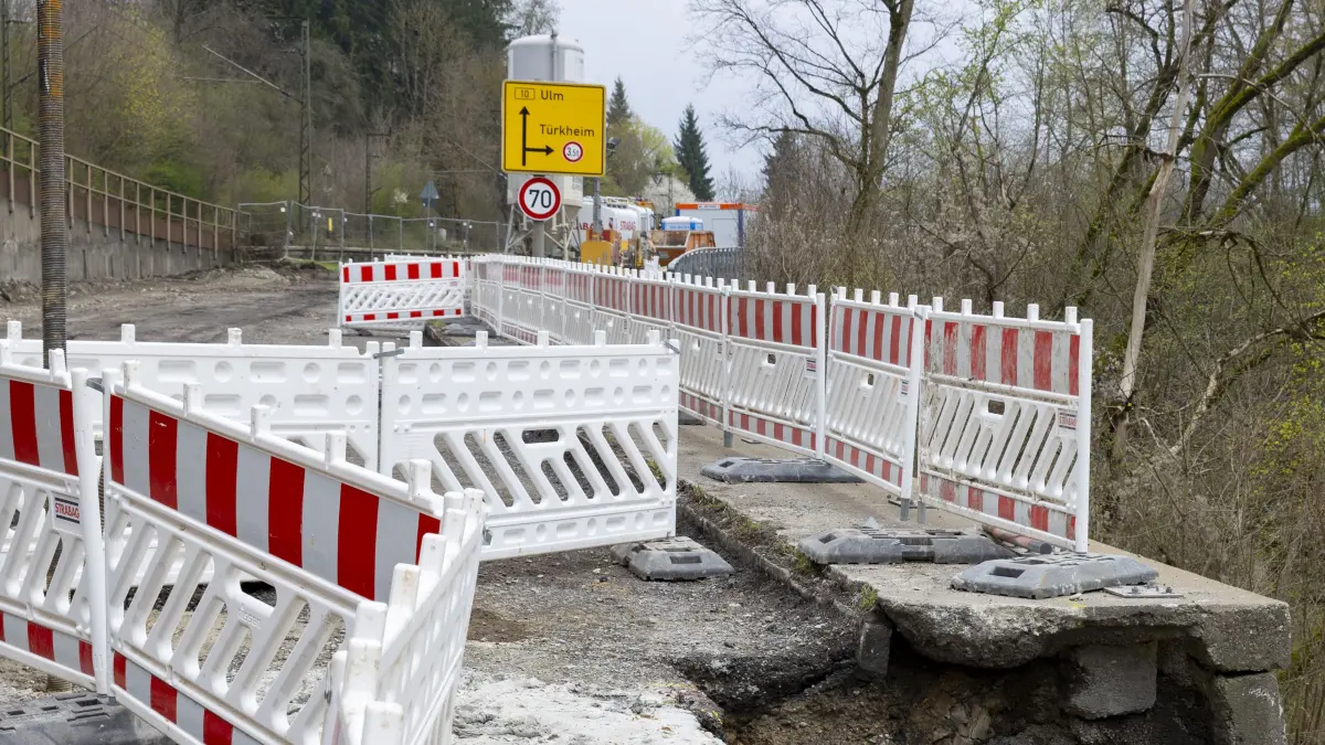 Sanierung Geislinger Steige, Baustellenbesichtigung 2. Bauabschnitt
