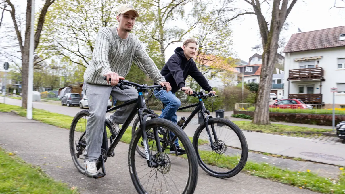 Eislingen David Daub und sein Kumpel fahren mit dem Fahrrad nach Afrika