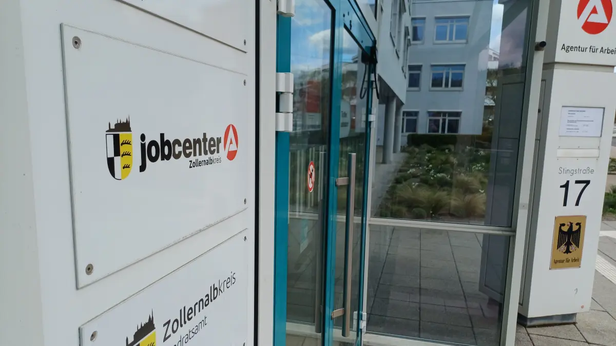 Jobcenter Zollernalbkreis Balingen Eingang