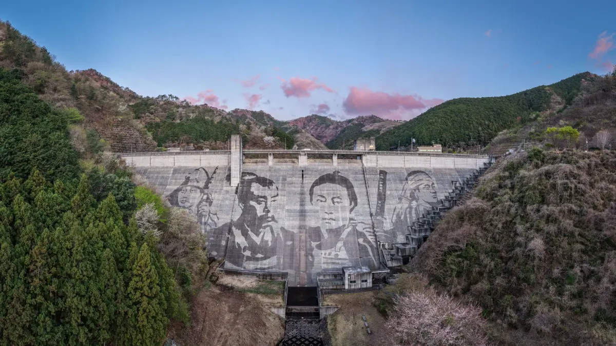 Am Matsudagawa-Damm in Japan begann alles vor 18 Jahren. Jetzt sind die Samurai wieder da.