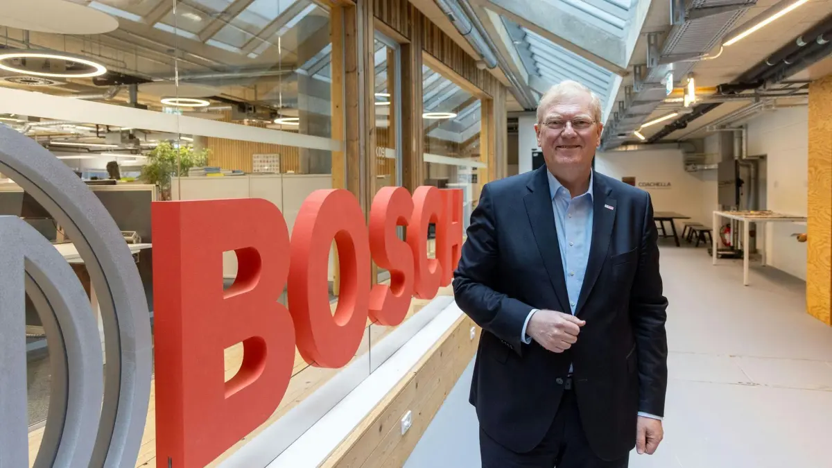 Bosch-Chef Stefan Hartung will mit dem Unternehmen durchstarten und sieht gute Marktchancen.
