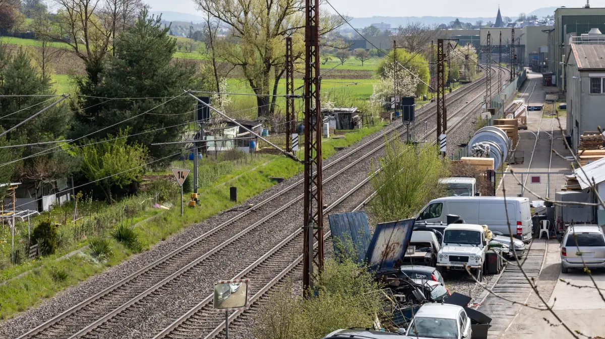 Uhingen Gelände Allgaier Radweg Radschnellweg ?