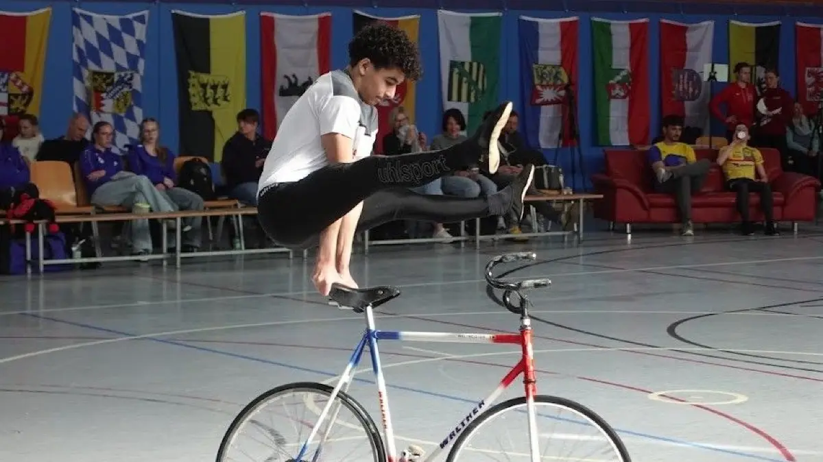 Elijah Beck vom RV Trillfingen beim 3. Junior Masters in Schwanewede-Neuenkirchen.