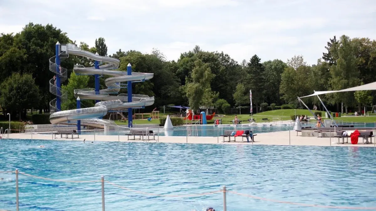 Stuttgart Freibad Rosental,