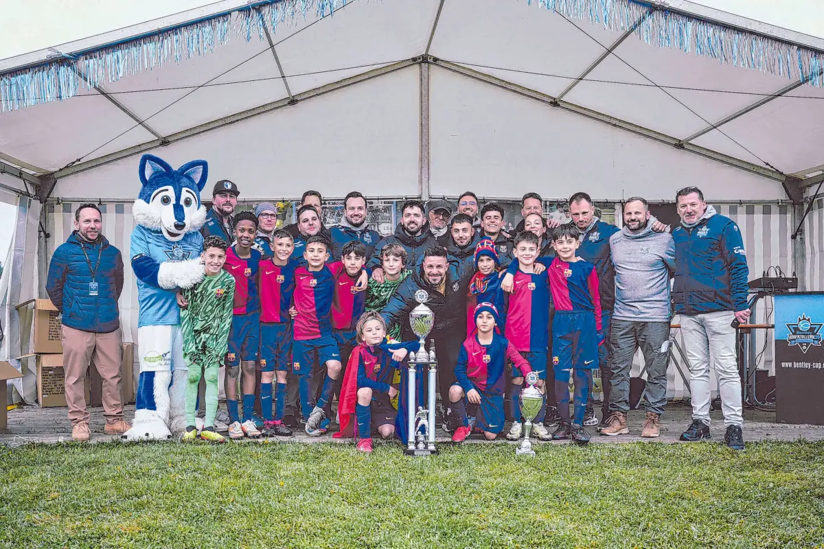 Der FC Barcelona gewann vergangenes Jahr den Bentley Hohenzollern Cup in Hechingen. Er verteidigt seinen Titel aber nicht.⇥Fotos: Veranstalter