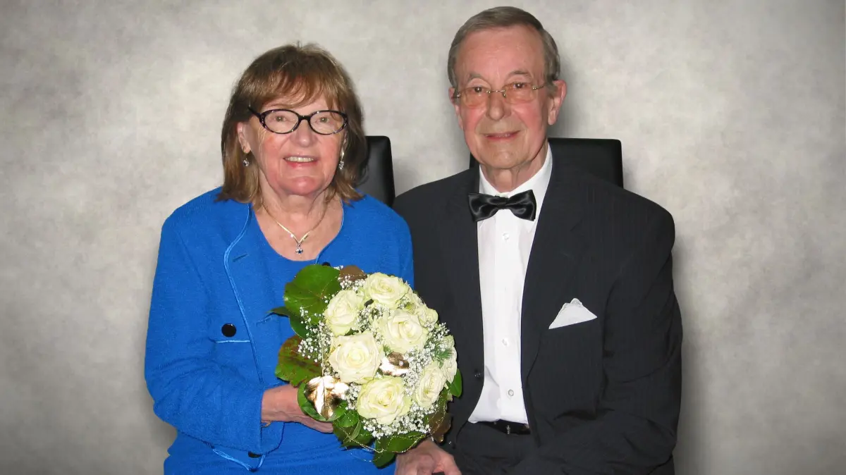 Manfred und Waltraud Gail aus Albstadt feiern Diamantene Hochzeit